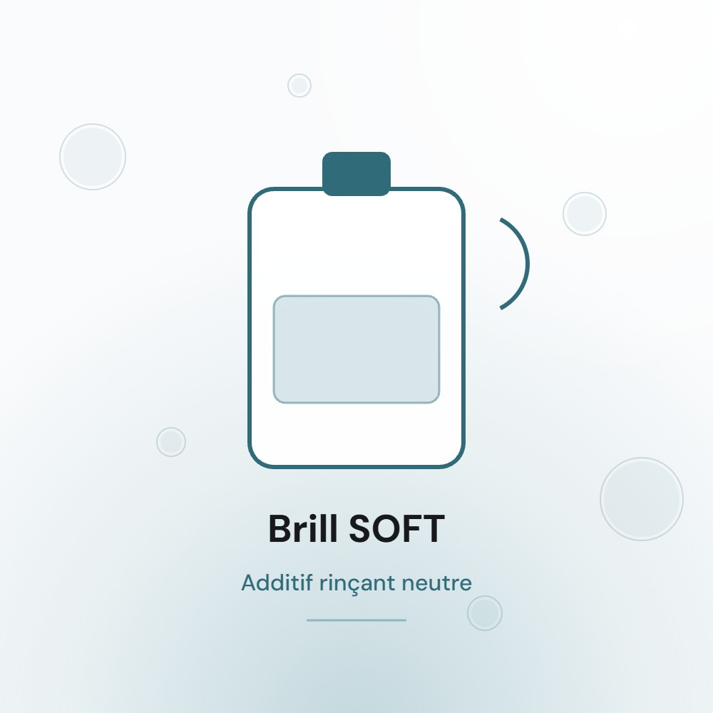Brill SOFT additif rinçant neutre pour lave-vaisselle