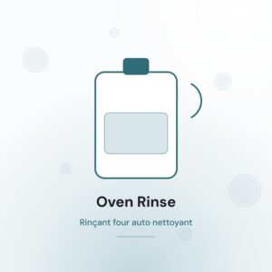 Oven Rinse rinçant pour four auto nettoyant